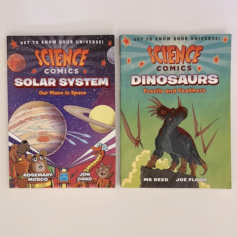 Science Comics 2 Book Bundle